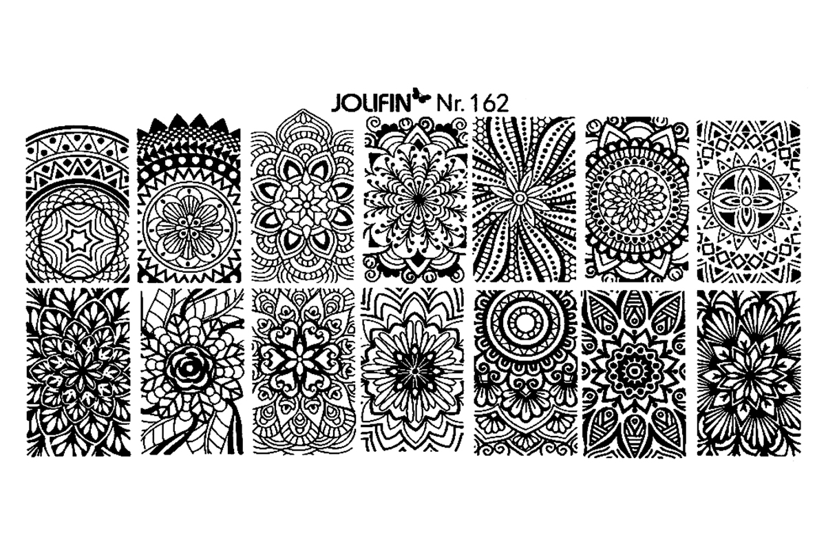 Jolifin Stamping-Schablone Nr. 162 