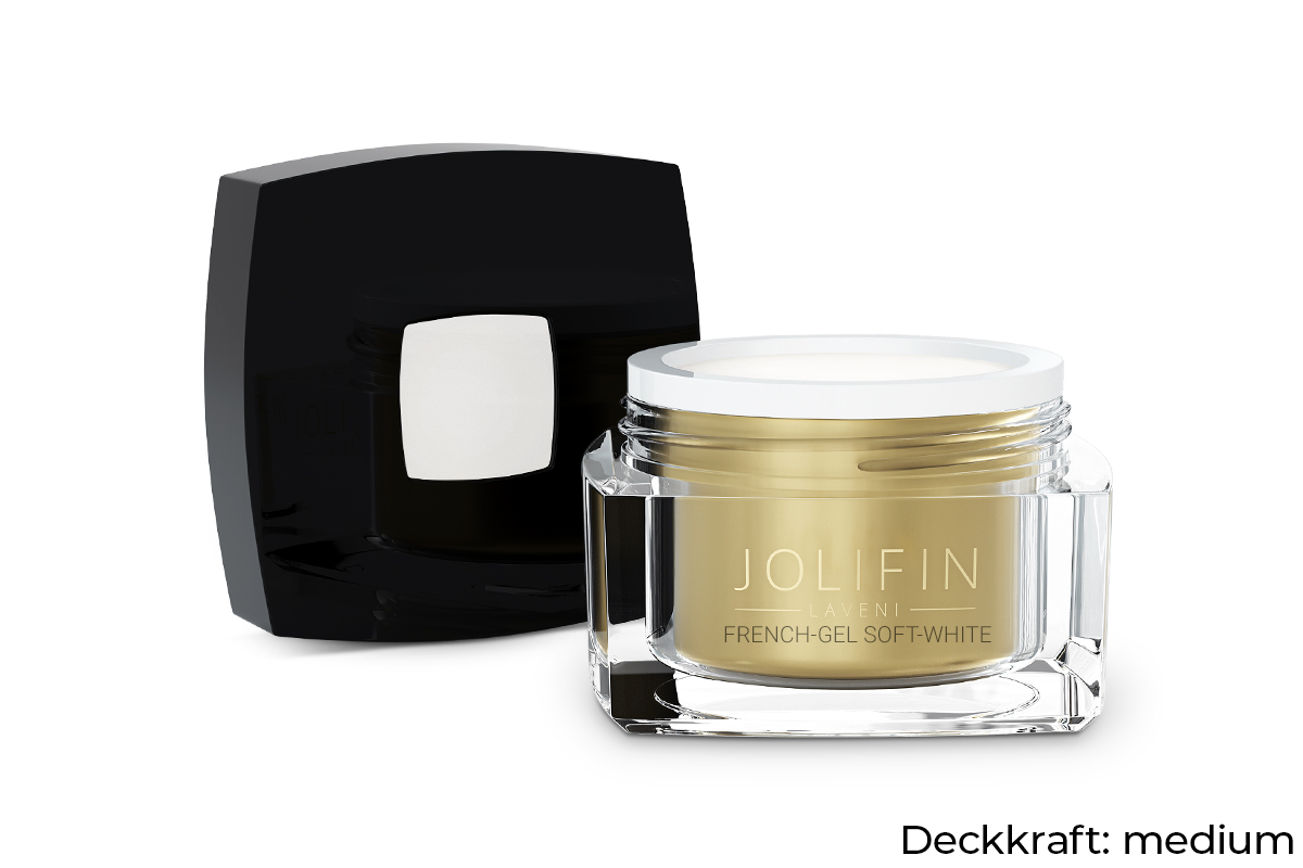 Jolifin LAVENI - French-Gel soft-white 15ml