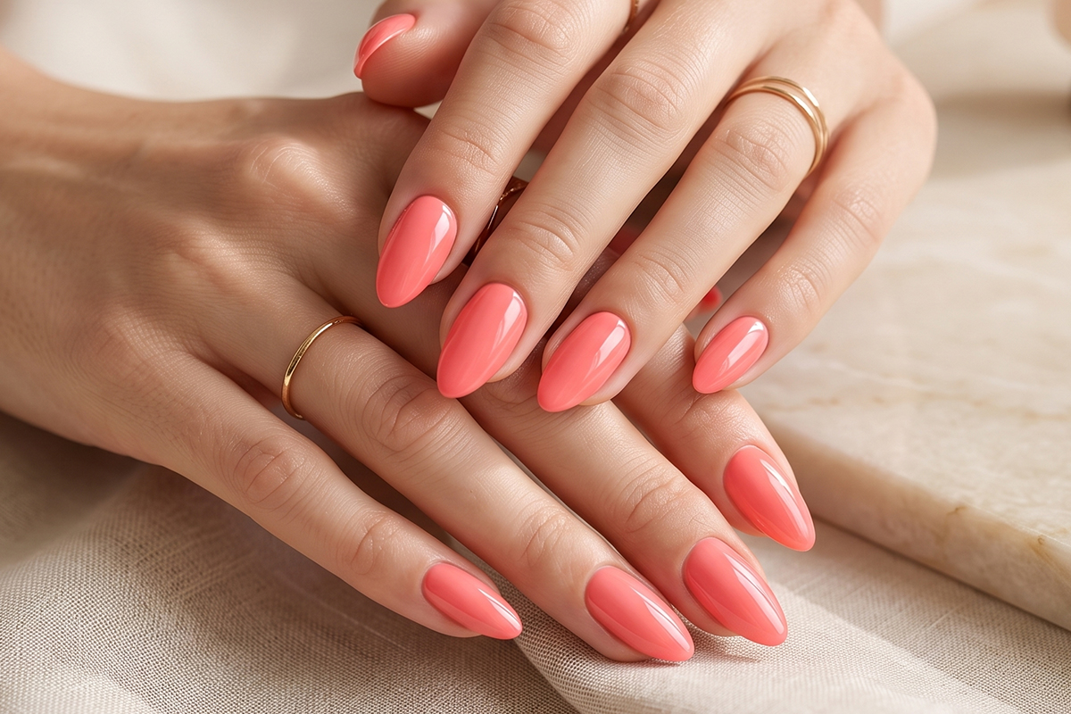 Jolifin LAVENI Farbgel - neon candy-peach 5ml