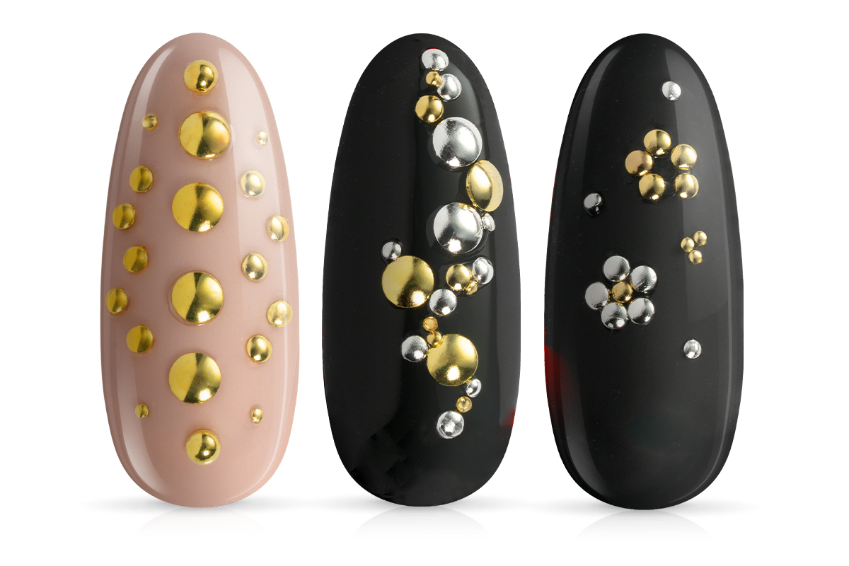 Jolifin XL Einleger Display - Halbperlen Gold & Silber