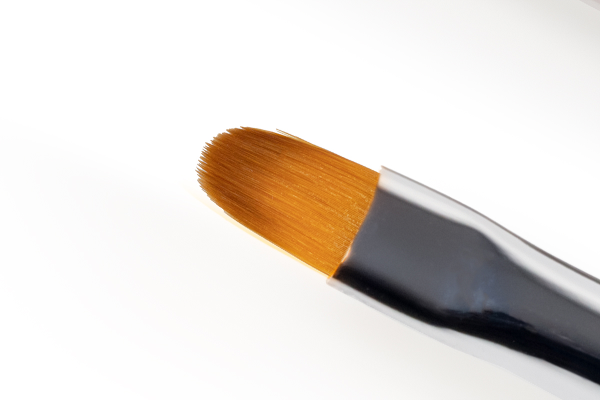 Jolifin Hologram Brush black - oval size 6