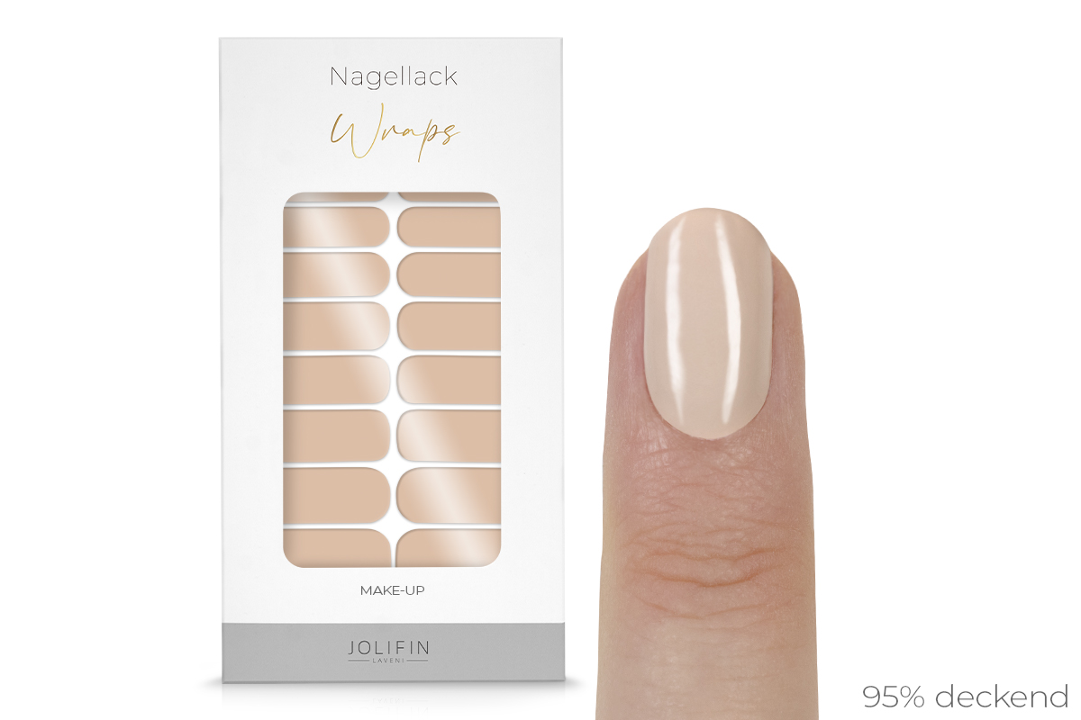 Jolifin LAVENI Nagellack-Wraps - make-up