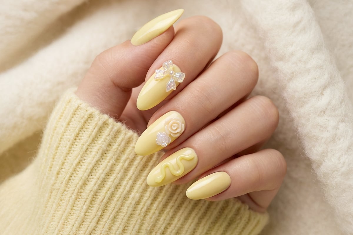 Jolifin Overlay Mix - buttercup yellow 40Stk.