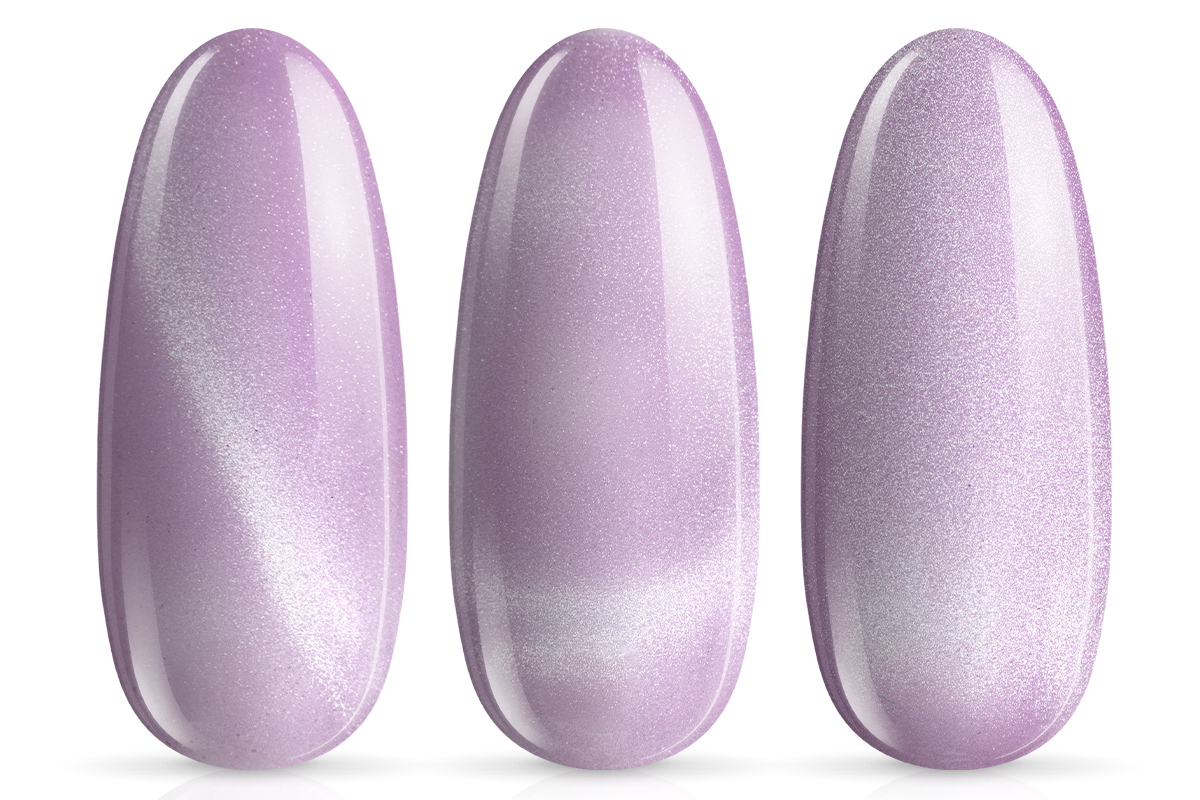 Jolifin LAVENI Shellac PeelOff - Cat-Eye satin lavender 10ml