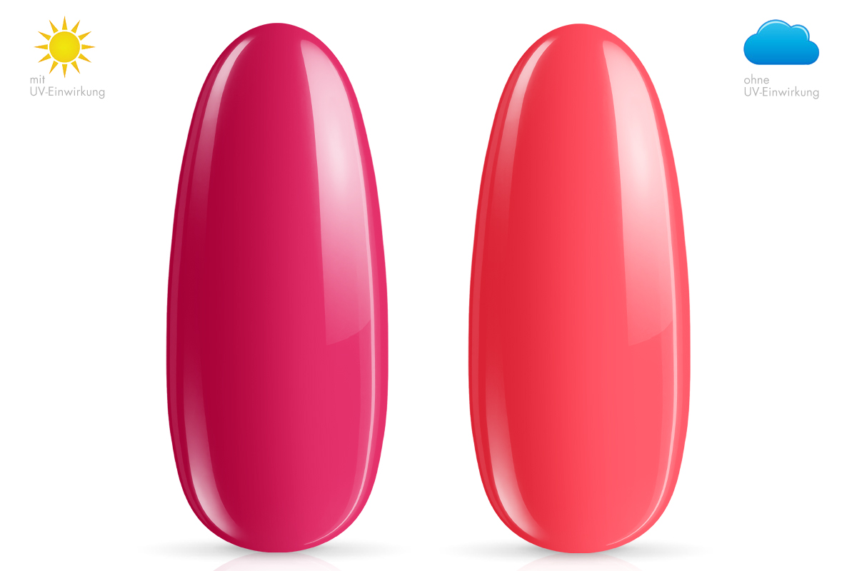 Jolifin LAVENI Shellac PeelOff - Solar neon-coral 10ml